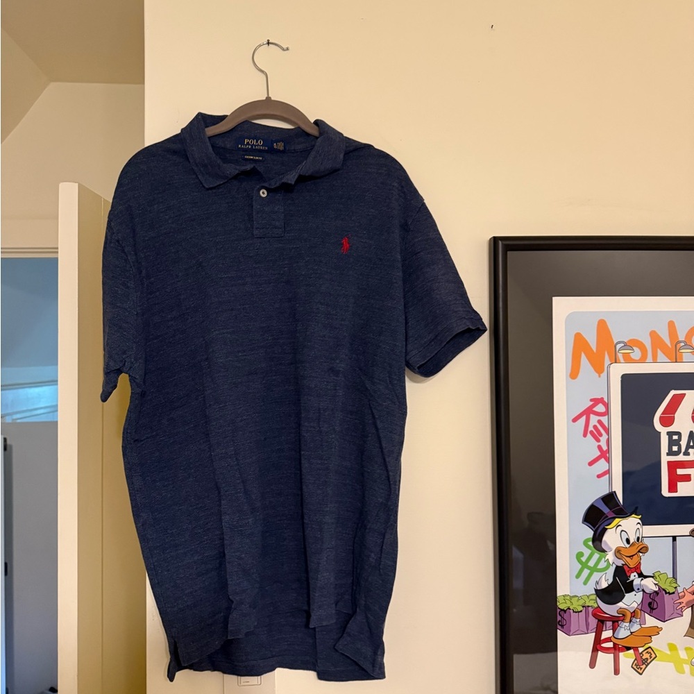 Polo by Ralph Lauren Blue Polo Shirt Classic Style
